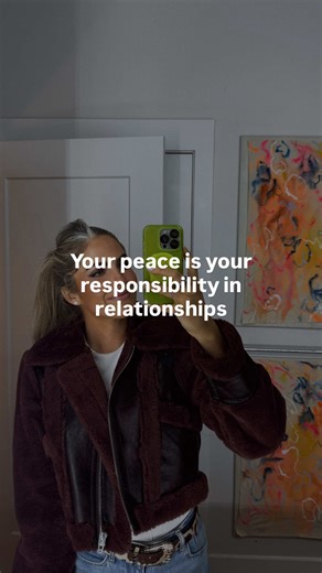 If you don’t feel peaceful in your relationships, that’s probably your fault. Take ownership of your internal feelings and you will transform all of your relationships for the better. #selfmastery #relationshipadviceforwomen #selfconcept #bigsisteradvice #emotionalregulation
