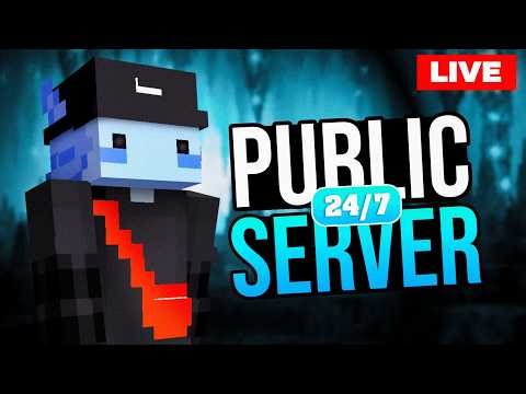 MINECRAFT LIVE PUBLIC SMP 24/7 ! JAVA & BEDROCK / POCKET EDITION #minecraft
