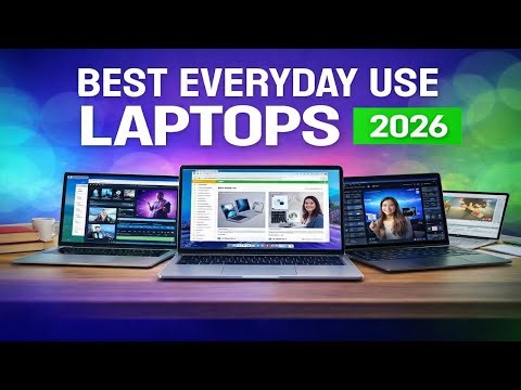 Best Laptop for Everyday Use in 2026 🏠📚 | 🔥 Top 8 Picks for Students & Home Users