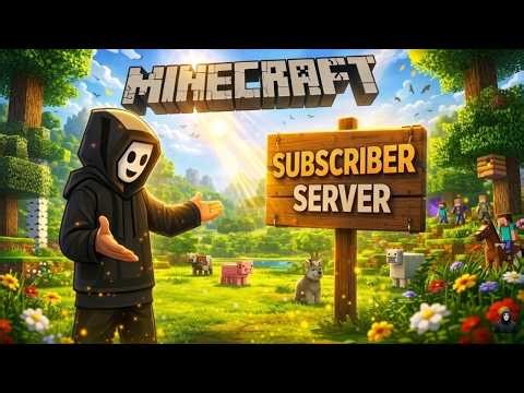 MINECRAFT LIVE 🔴 FINISHING MY HOUSE TODAY🏠 – SUBSCRIBER SMP #gaming #minecraft