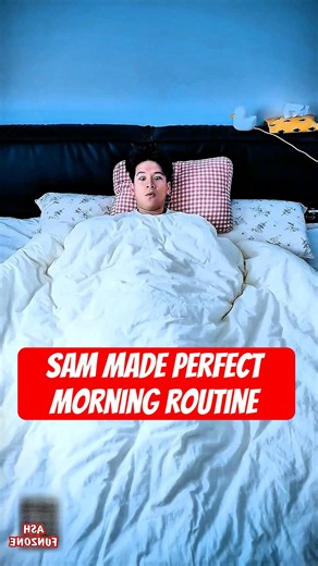 Sam Made A Perfect Morning Routine! 😱🤣