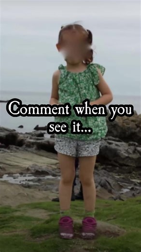 Here is a picture of a girl on a rocky beach in Cornwall, England. However, there is something very strange about this image. Comment when you see it. #paranormal #ghoststories #ghoststory #scarystories #scarystory