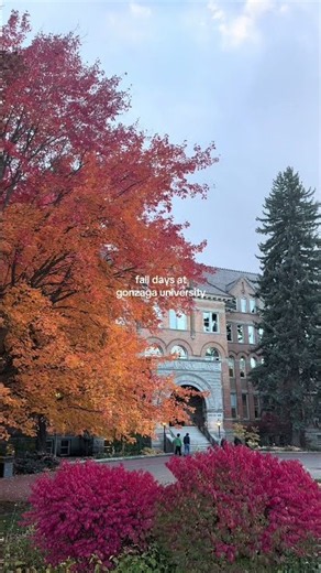 Fall vibes at Gonzaga