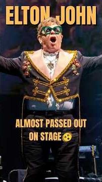 When a concert goes wrong: Elton John’s near-death story #scarystories #music