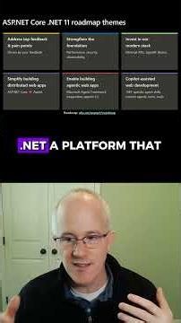 .NET 11 Roadmap: 6 Themes for ASP.NET Core & Blazor #dotnet11