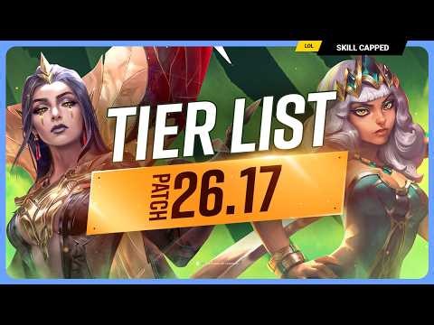 NEW TIER LIST for PATCH 26.17 - League of Legends