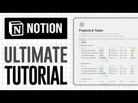 Full Notion Tutorial (Updated 2026)