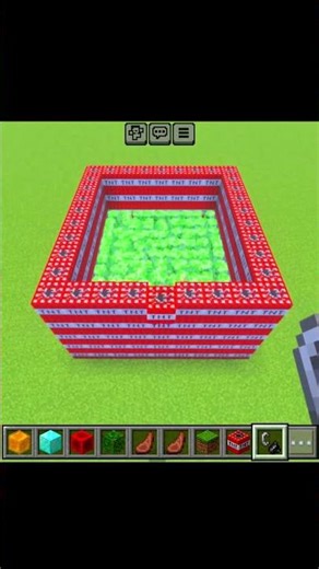 tested how powerful a Creeper blast really is 💥😱”“Can anything survive a Creeper explosion