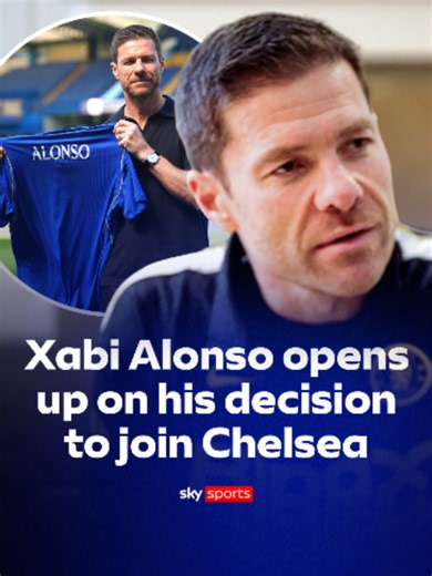 Xabi Alonso on his decision to join Chelsea 🗣️🔵 #premierleague #chelsea #xabialonso #carragher