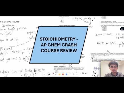 STOICHIOMETRY, Reactions, Solubility, Limiting Reagents in 15 MINS - AP Chemistry CRASH COURSE Pt. 1
