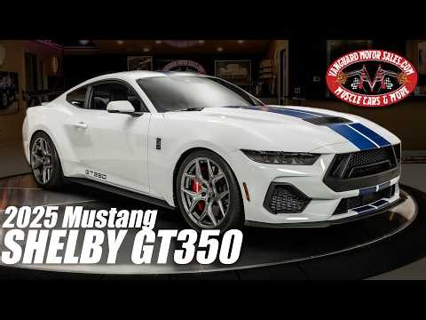 2025 Ford Mustang Shelby GT350 For Sale Vanguard Motor Sales #8813