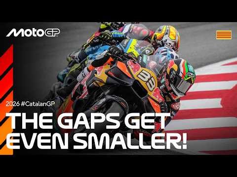 The incredibly close last 5 minutes of MotoGP Practice! 🤏 | 2026 Catalan GP