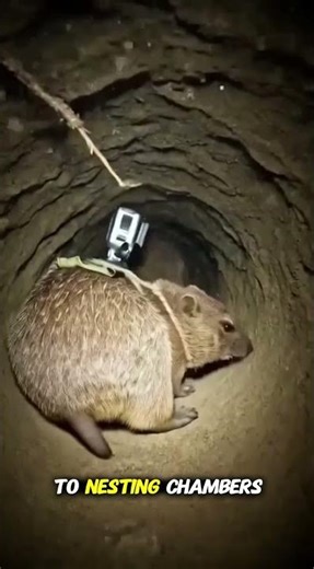 Inside a Groundhog Burrow POV (Real Underground Tunnel Footage)