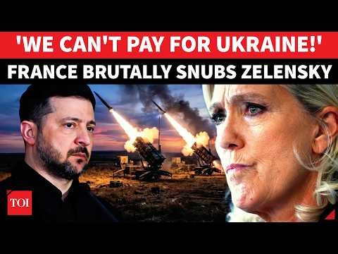 Zelensky’s Europe Lifeline CRUMBLES! After Germany, France’s Far-Right Pushes To Stop Military Aid