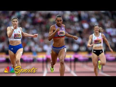 Jasmine Jones dashes her way to 400m hurdles win in Ultimate Championship | NBC Sports