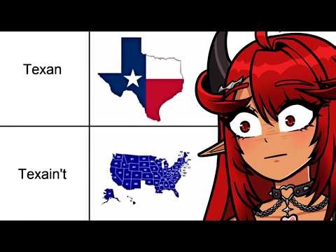 EUROPEAN VTUBER Reacts to USA States Memes