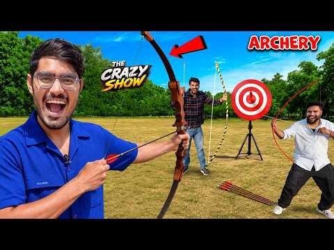 Making Bow & Arrow Challenge | निशाना लगाओ और जीतो लाखों | The Crazy Show Ep-7