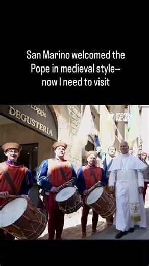 San Marino welcomed the Pope in medieval style—now I need to visit | EWTN News