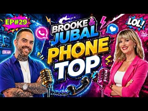 ultimate jubal phone tap compilation – non-stop laughs! | brooke & jubal | EP# 29 |Phone Tap Podcast