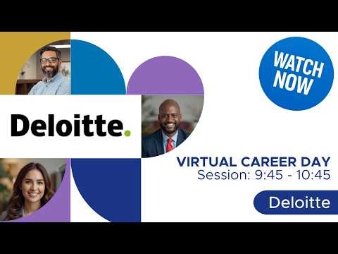 Virtual Career Day - Deloitte