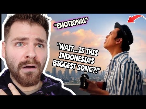 British Guy Reacts to Budi Doremi "Melukis Senja | Painting Evening Sky" | Official Video | REACTION