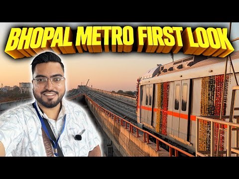 Bhopal Metro Is LIVE 🚇| Priority Corridor First, Full Network Next | भोपाल मेट्रो शुरू