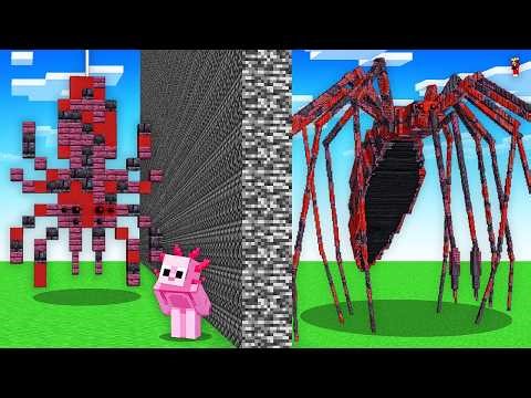 I Cheated With GIANT SPIDER In Minecraft Build Battle!