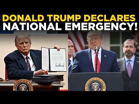 US NEWS LIVE: Trump Issues Urgent Warning, Nation on Edge | Trump's Emergency Announcement| Iran War