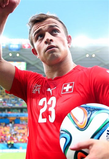 Shaqiri delivers 🇨🇭⚽⚽⚽ #FIFAWorldCup | shaqiri