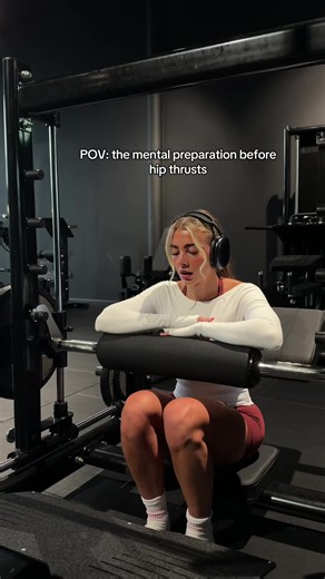 POV: The Mental Preparation Before Hip Thrusts (Relatable Gym Girl Problems)