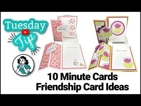 Friendship Card Tutorial | This Fun Fold Design Looks Amazing!