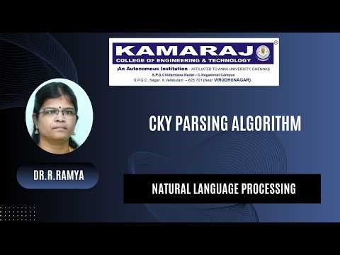 CKY PARSING ALGORITHM