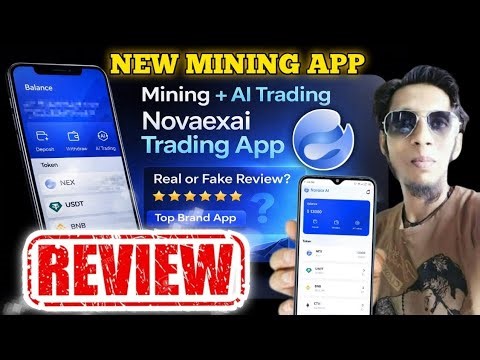 New Mining App 2026 | Novaex Ai Mining + Trading Airdrop Review | Real Or Fake