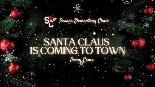 Pearce Elementary Choir performs ‘Santa Claus Is Coming to Town’ | News 4 San Antonio