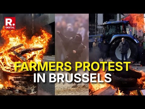 EU Trade Deal Triggers Massive Farmer Protests In Brussels