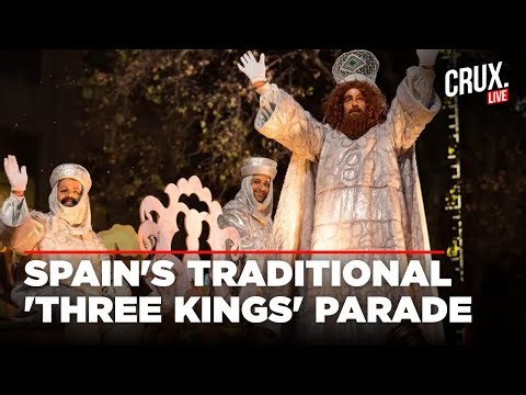 Spain LIVE | Three Kings Procession In Madrid | Cabalgata de Reyes | Melchior | Gaspar | Balthazar