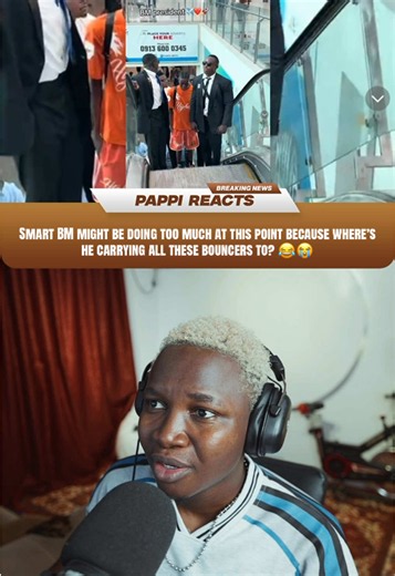 Smart BM is moving like a president at this point 😂😭 where’s he taking all these bouncers to? #smartbm #ade #creatorsearchinsights #bmfamily #smart