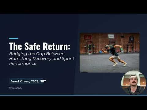 Returning to High Level Activities After a Hamstring Strain
