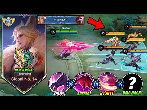 SAVAGE?! THIS IS WHAT HAPPENS WHEN GLOBAL LANCELOT BACK IN EPIC! 🔥 | NEW SEASON BUILD! - MLBB