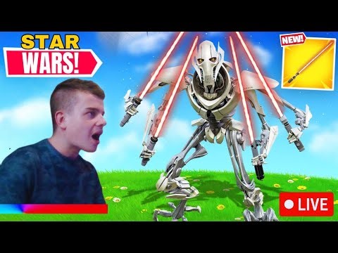 🔴LIVE! - FORTNITE STAR WARS UPDATE + STAR WARS BATTLEFRONT 2!