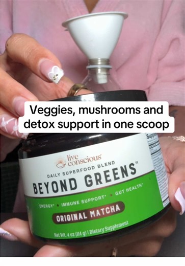 Yes — Live Conscious Beyond Greens has real vegetables, plus functional mushrooms, chlorella, spirulina, and milk thistle 🌿🍄 It’s made with real leafy greens like kale, spinach, broccoli, plus wheatgrass, spirulina and chlorella for cellular detox 🌿 It also includes functional mushrooms to support energy, focus, and immune health 🍄, and milk thistle to support liver health and natural detox pathways. This isn’t meant to replace vegetables — it helps fill nutritional gaps, support gut health,