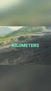 Lost Volcano Eruption: Samalas - The World's Biggest #shorts