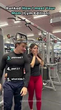 Top 5 “How I Met Your Mom” Gym Moments | Gym Rizz Fails | Ranked Viral Clips #shorts