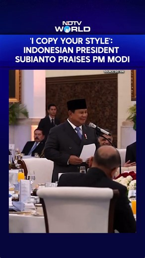 'I Copy Your Style': Indonesian President Prabowo Subianto Praises PM Modi