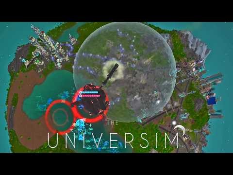 DEFENDING AGAINST THE PLANET CRACKER! | The Universim Part 5