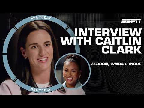 How Caitlin Clark has leaned on support from LeBron James during her career in the WNBA | NBA Today