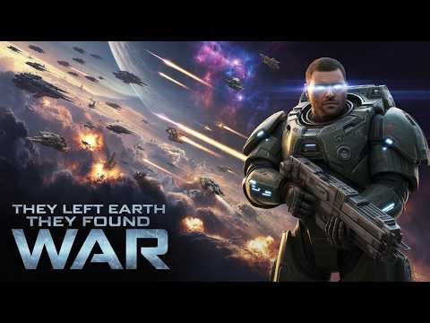 Sci-Fi Audiobooks: "They Left Earth. They Found War." Part 3 | Starfall Frontier | Complete Trilogy
