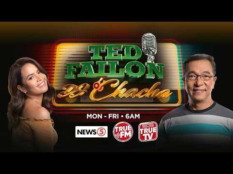 Ted Failon DJ Chacha sa True FM Livestream | October 9, 2026