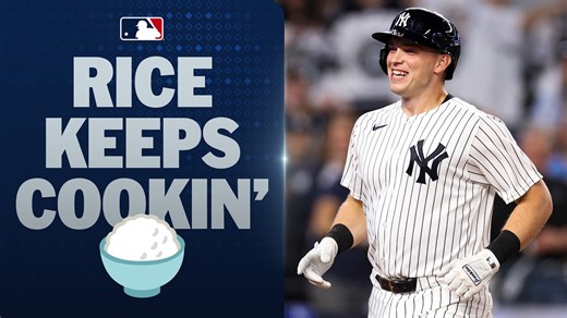Rice stays HOT! 🔥 Ben Rice crushes his 6th homer of the season for the Yankees! 🍚 | MLB Highlights