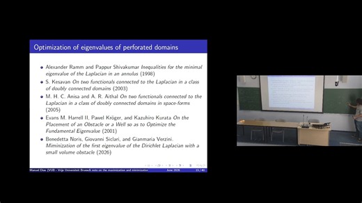 A note on the minimization and maximization of the first Dirichlet eigenvalue fo